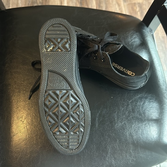 Monochrome Black Converse - Picture 4 of 5